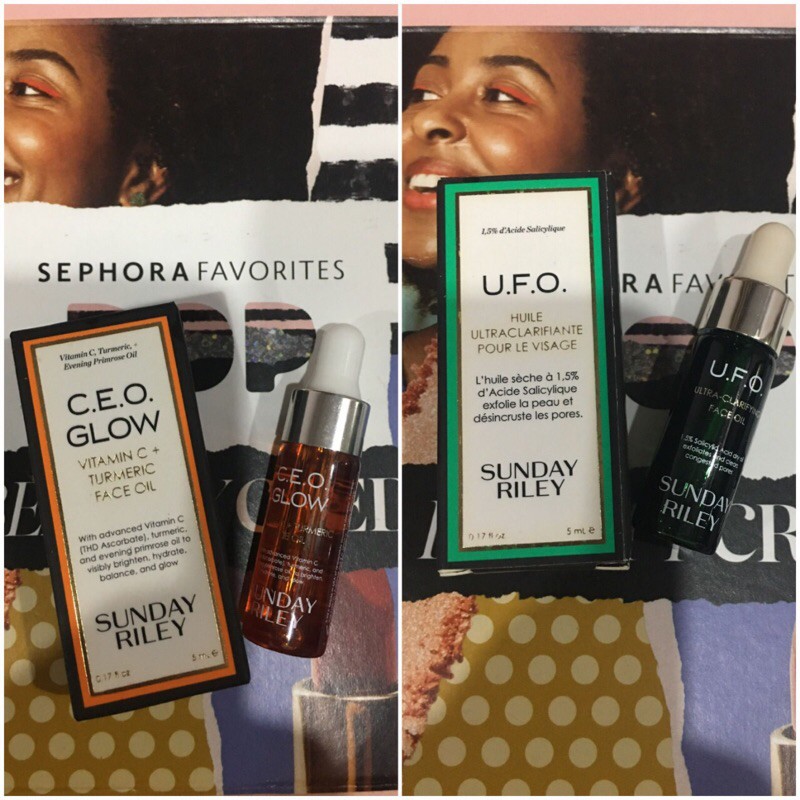 SUNDAY RILEY Dầu dưỡng da U.F.O và C.E.O Glow Vitamin C + Turmeric Face Oil có hộp đổi quà Sephora