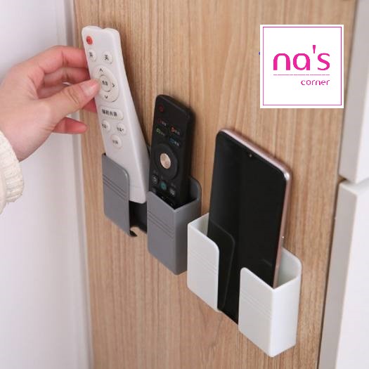 Giá Treo Kệ đựng Sạc Điện Thoại, Điều Khiển Remote dán tường