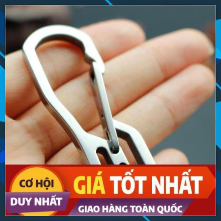 Móc Khóa EDC Thép 420 - 2 Đầu- Chiệu Lực Tốt - Phượt - Dã Ngoại - Cấm Trại - KHÔNG TREO CON NGƯỜI