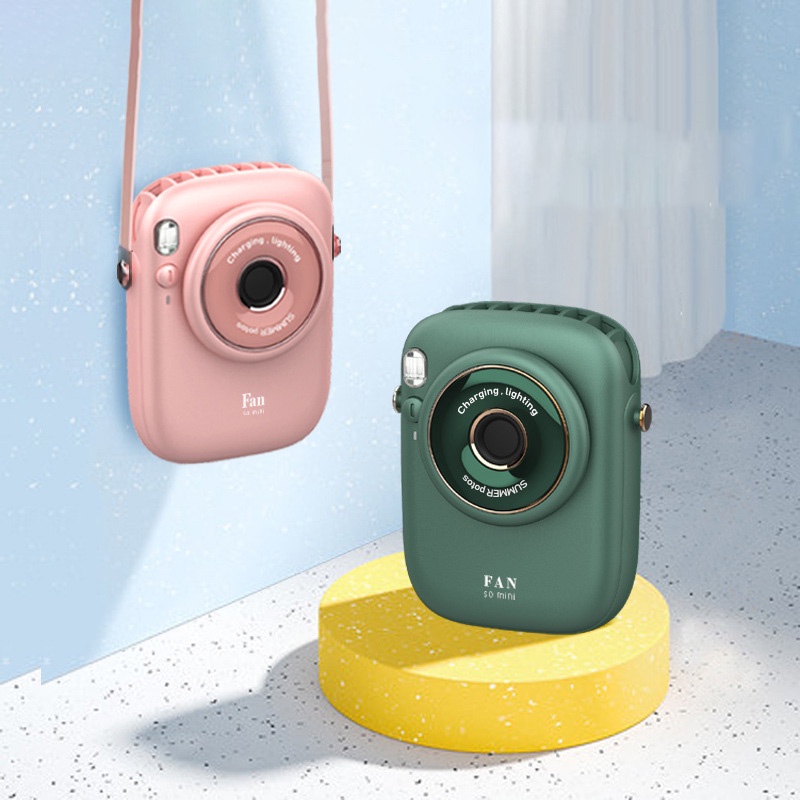 🌈CÔNG TY CỔ PHẦN🌈Quạt cổ mini cầm tay, Quạt bàn có đèn