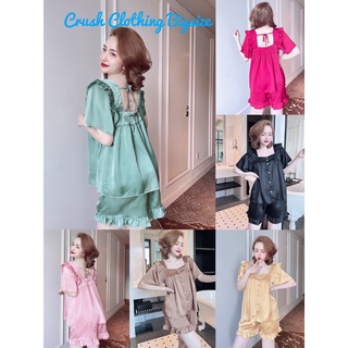 Cánh Dơi Pyjama Đồ Bộ Bigsize 40-100kg Diện cực Đẹp Chất Lụa satin Cao Cấp