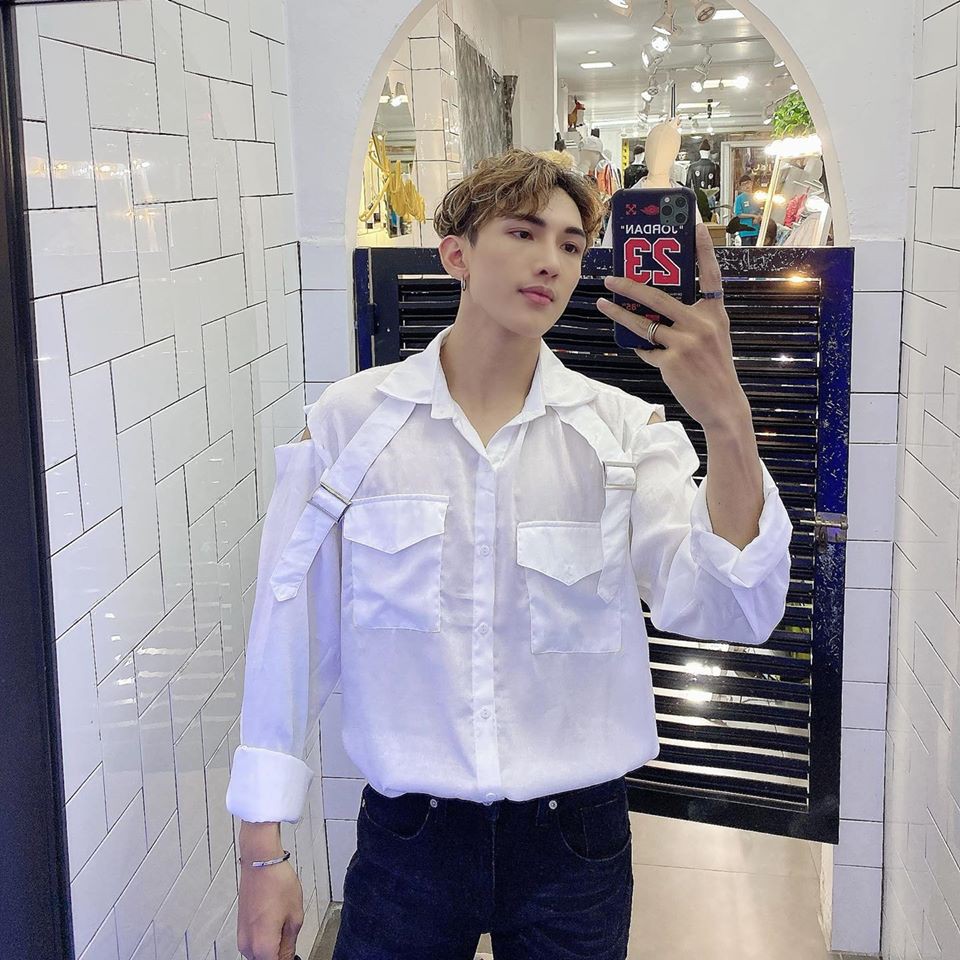 SƠ MI VẠT CAO THẤP THIẾT KẾ DÂY VAI - LJINSTORE | BigBuy360 - bigbuy360.vn