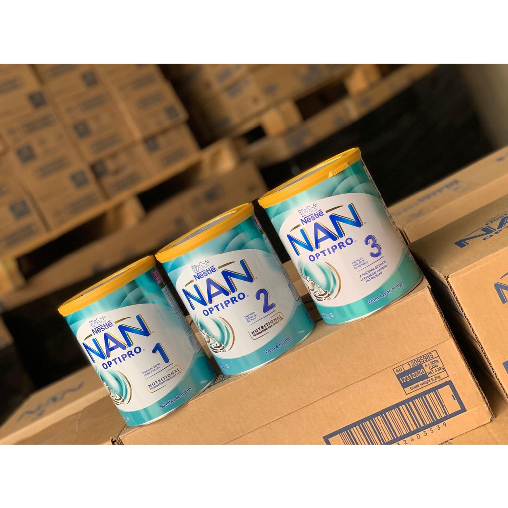 Sữa Nan ÚC Optipro đủ số