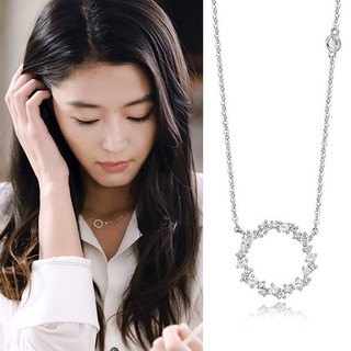 Dây chuyền bạc ta nguyên chất,huyền thoại biển xanh kiểu phim hàn quốc , bảo hành trọn đời, tiệm bạc real