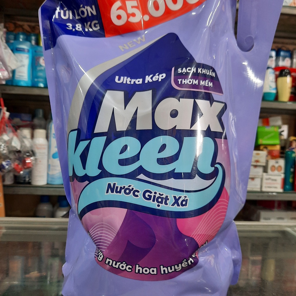 Nước giặt xả Maxkleen hương nước hoa huyền diệu 3,8kg