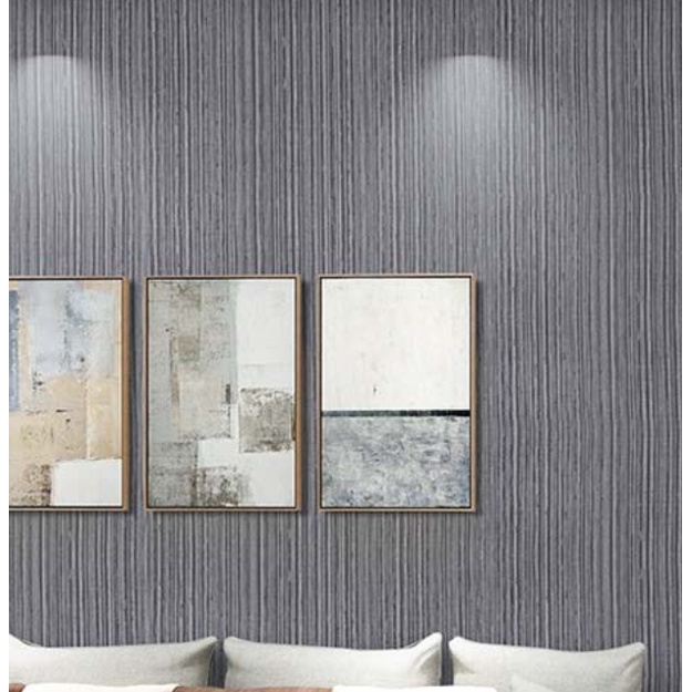 Decal dán tường GÂN XÁM ĐẬM khổ 60CM (giá 1m dài)