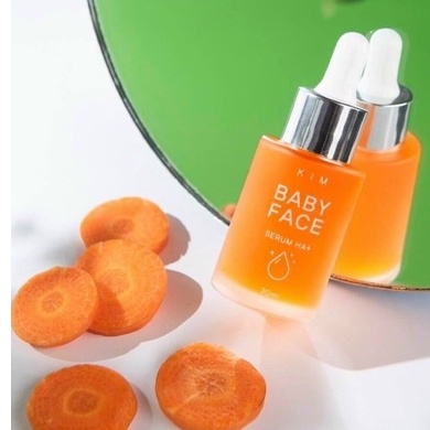 Serum Kim Baby Face.Tinh chất truyền trắng