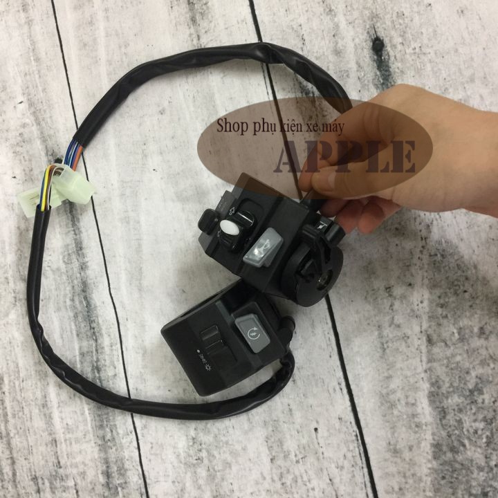 Cụm công tắc tay lái xe Sirius BÊN PHẢI  - cụm công tắc bên phải tay lái xe SIRIUS - A2003