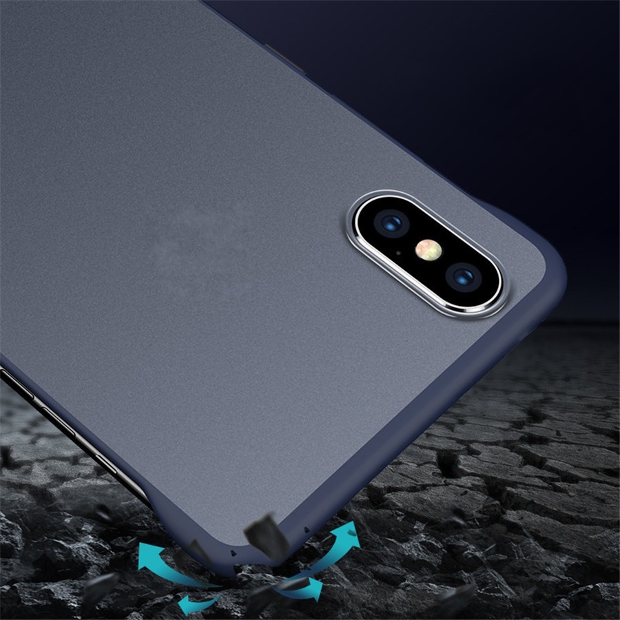 Ốp điện thoại trong suốt thích hợp cho Iphone 7 / 8 / Xr / Xs Max Plus