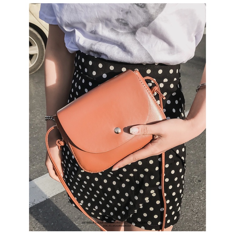 Túi Đeo Vai Mini Da Bò Kiểu Nhật Bản Thời Trang 2019 Cho Nữ