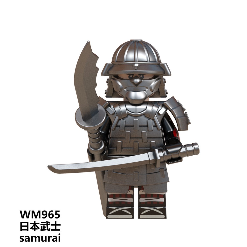 Minifigures Nhân Vật Samurai Armor Võ Sĩ Đạo Nhật Bản Mẫu Mới Ra Siêu HOT WM6090