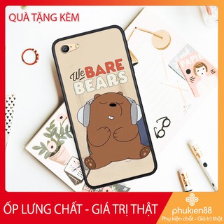 [Freeship từ 50k] ỐP LƯNG OPPO A71 - A83 IN HÌNH GẤU WE BARE BEARS CHẤTLƯỢNG-SIÊUBỀN-SIÊUĐẸP