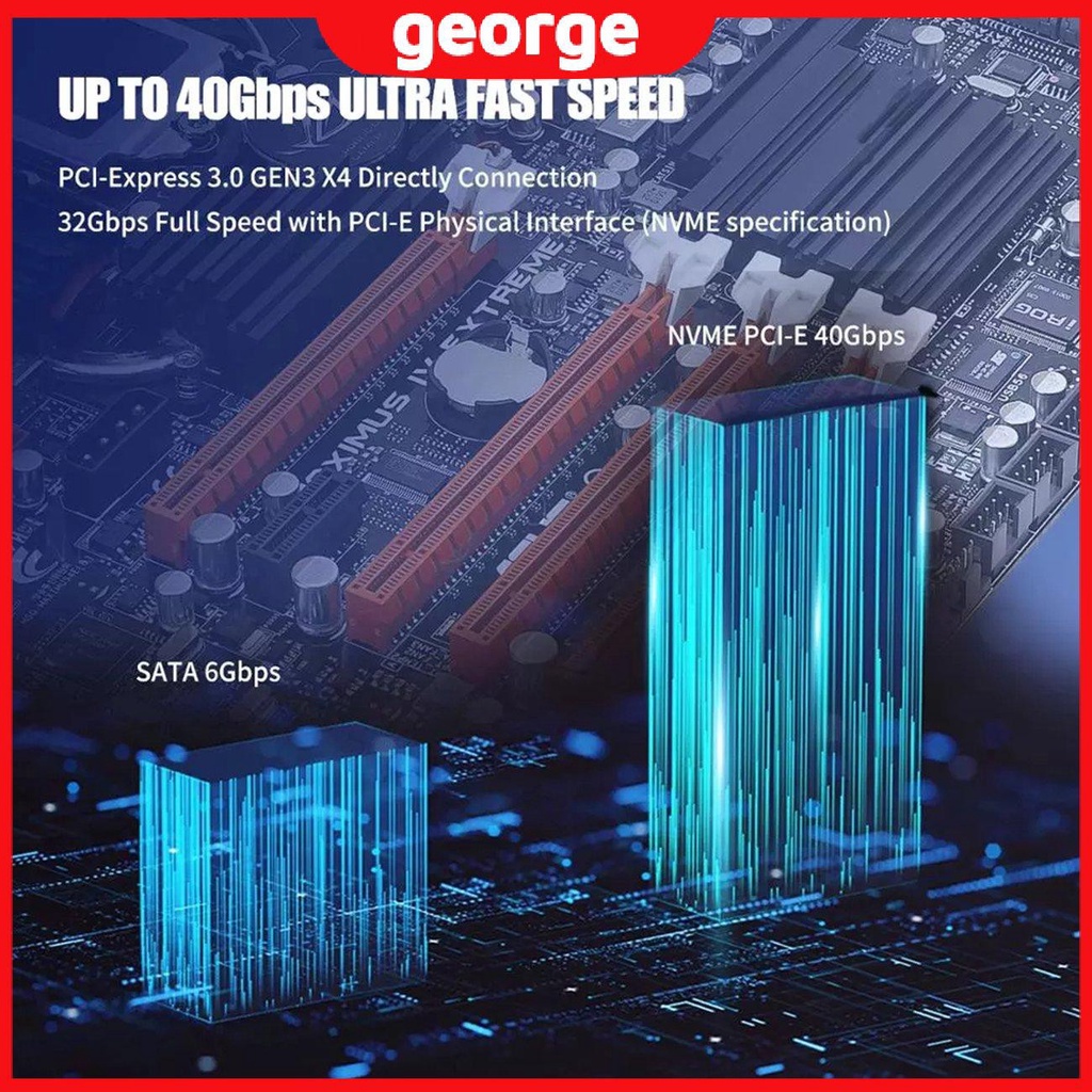 Thẻ Chuyển Đổi M.2 Nvme Ssd M Key Sang Pcie 3.0 X4 M.2 | BigBuy360 - bigbuy360.vn