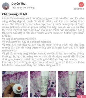 Kem dưỡng da Elizabeth Arden
