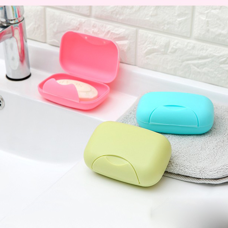 Hộp Đựng Xà Phòng Bằng Nhựa Chống Thấm Nước Di Động Tiện Dụng Cho Nhà Tắm Ốp