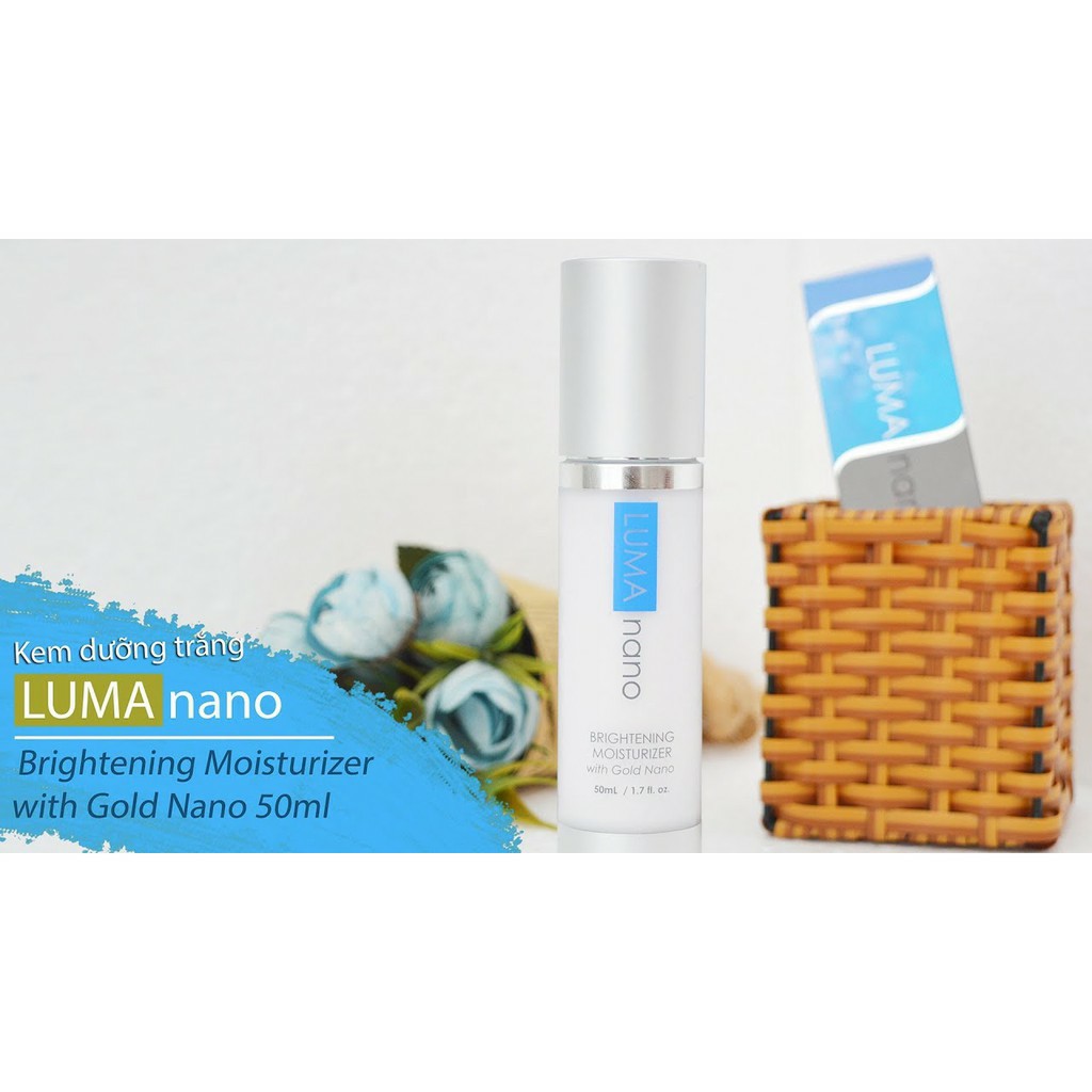 Luma Nano - [Chính Hãng] Kem dưỡng phục hồi trắng sáng da Brightening Moisturizer Luma Nano 50ml