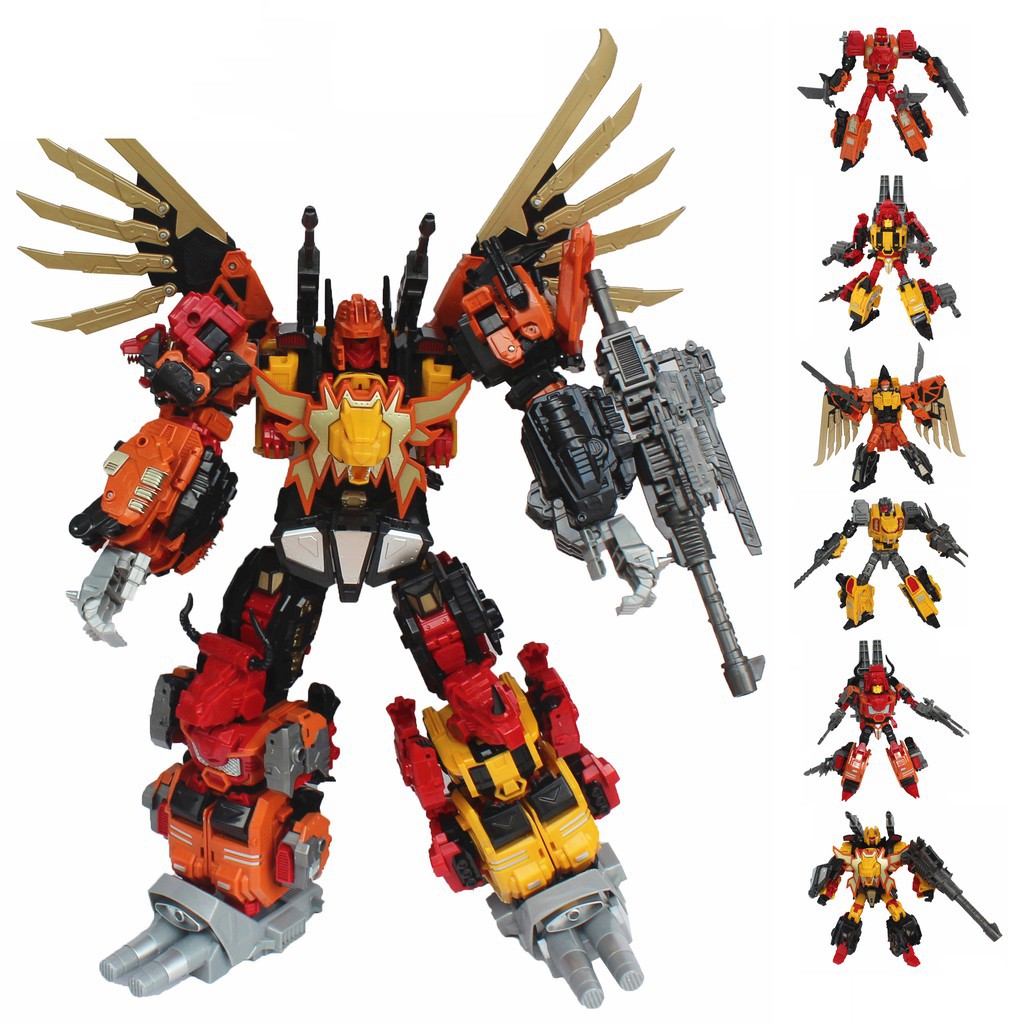 Mô hình Predaking Jinbao Transformer - Bộ 6 Robot kết hợp