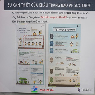 Khẩu trang chống bụi mịn KF80