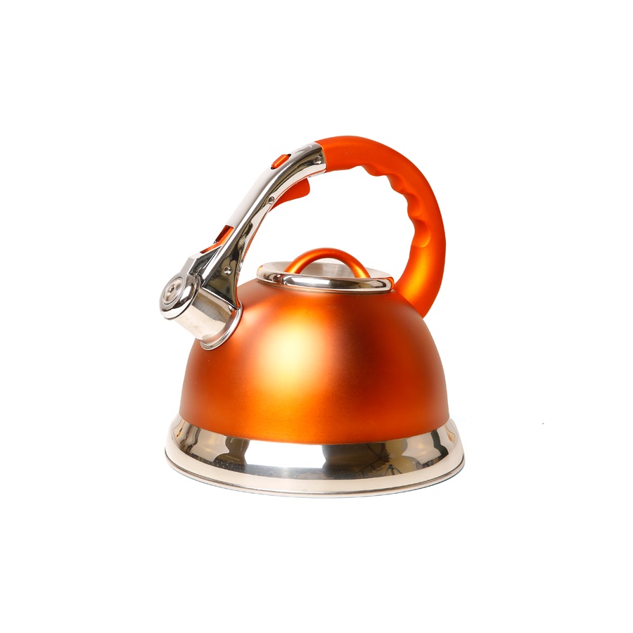 Ấm nước inox Kaisa Villa, 100% bằng inox 304, quai xách có lớp nhựa chống bỏng tay, Dung tích 3.5L, Bảo hành 12 tháng