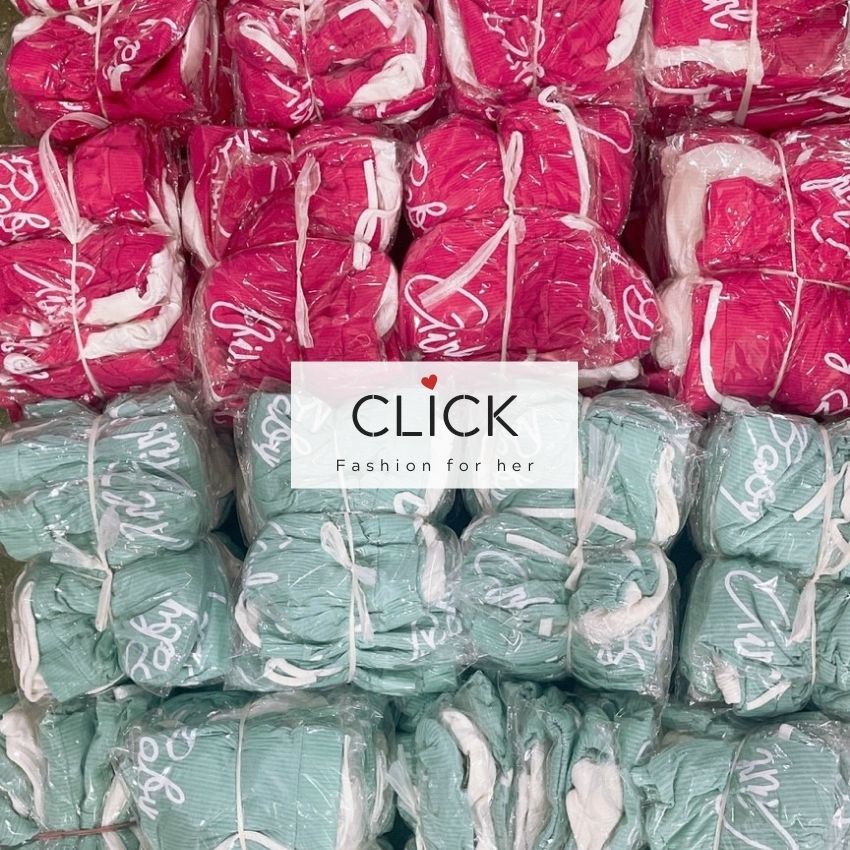 Bộ Mặc Nhà Nữ Thun Cotton Gân Freesize 43-53kg Click Boutique CB175 | BigBuy360 - bigbuy360.vn