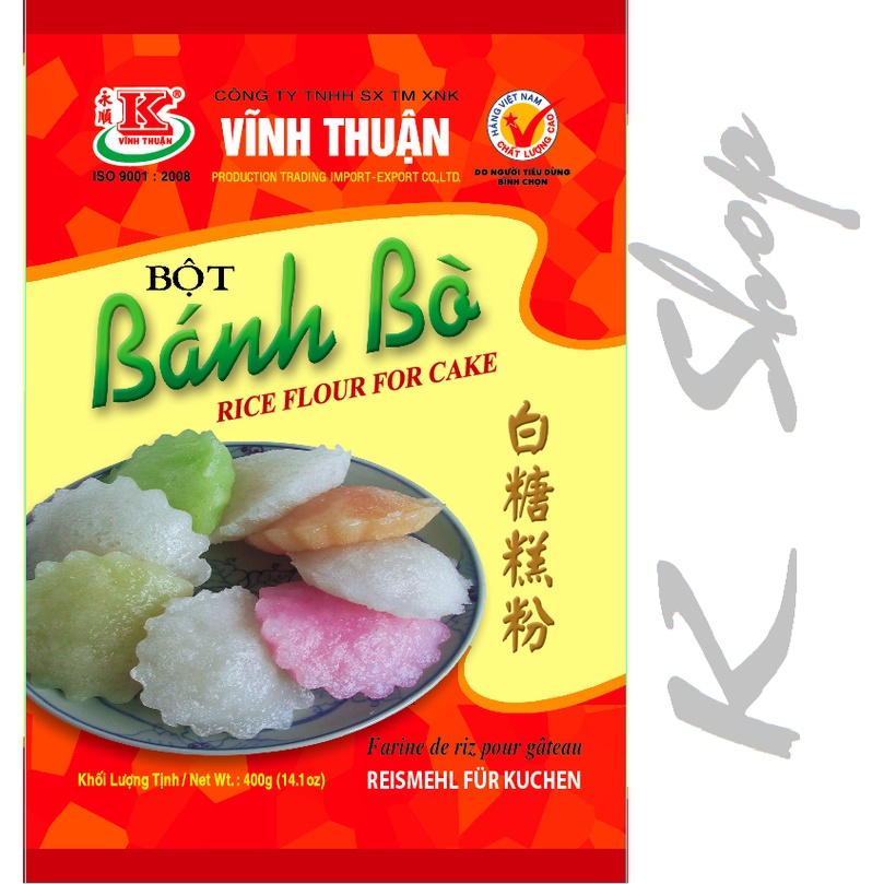 Bột bánh bò Vĩnh Thuận gói 400g