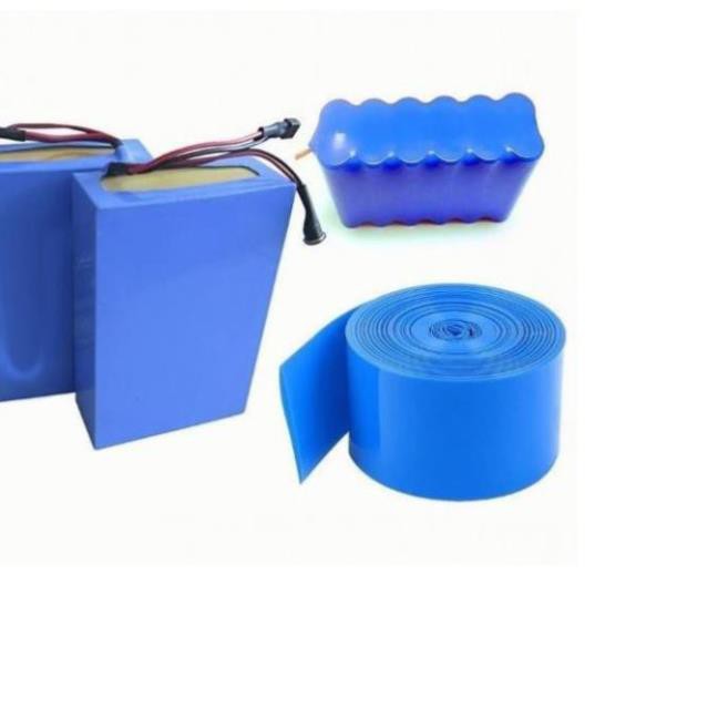 Màng Co Nhiệt PVC Cách Điện Bọc Cell Pin 18650 bản 120mm - 1 Mét