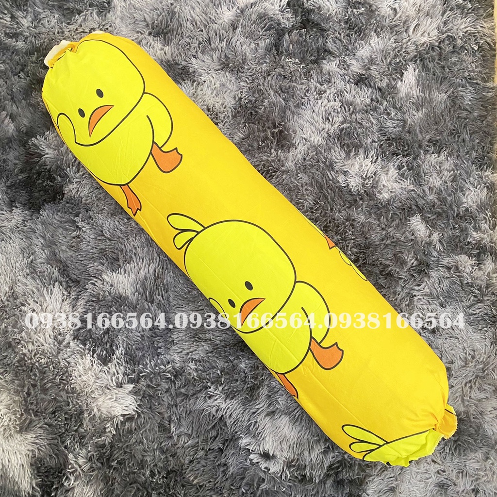 TRỌN BỘ COTTON POLY 5 MÓN CHĂN PHAO DÀY DẶN HÀNG VN VỊT VÀNG - ĐỦ KÍCH THƯỚC