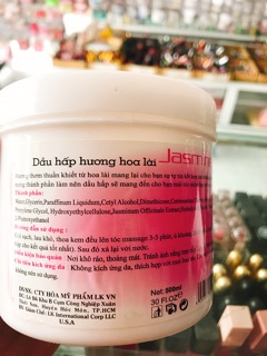 DẦU HẤP TÓC HƯƠNG HOA LÀI  500ML