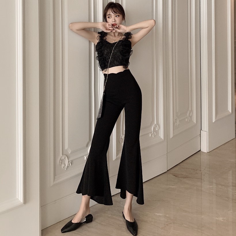 Quần Ống Loe Sang Chảnh (ẢNH CUỐI KHÁCH MẶC)