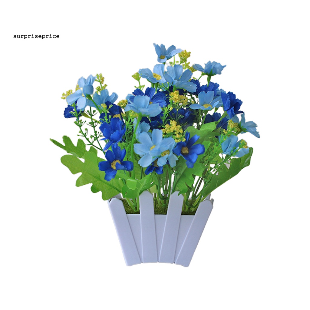 Hoa giả chịu thời tiết bằng nhựa trang trí ban công