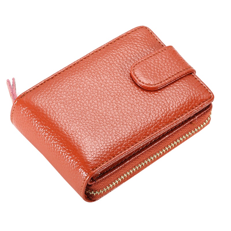 Ví Đựng Thẻ Tín Dụng Có Khóa Kéo Thời Trang