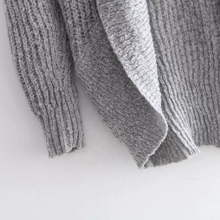 Cardigan len dáng dài