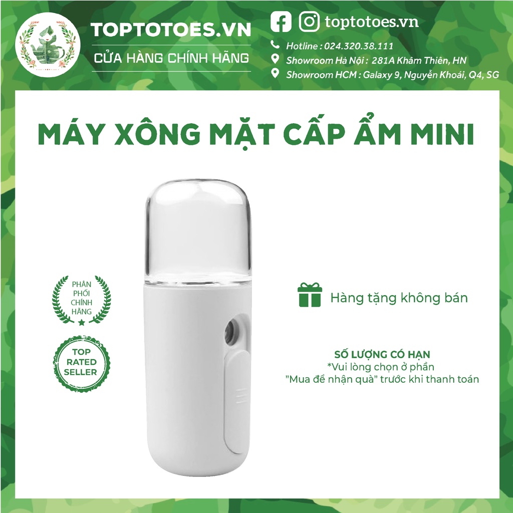 [Qùa tặng] Máy xông mặt cấp ẩm mini