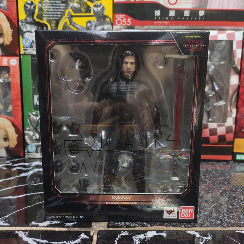 MÔ HÌNH CHÍNH HÃNG SHF STAR WARS KYLO REN THE LAST JEDI 2ND