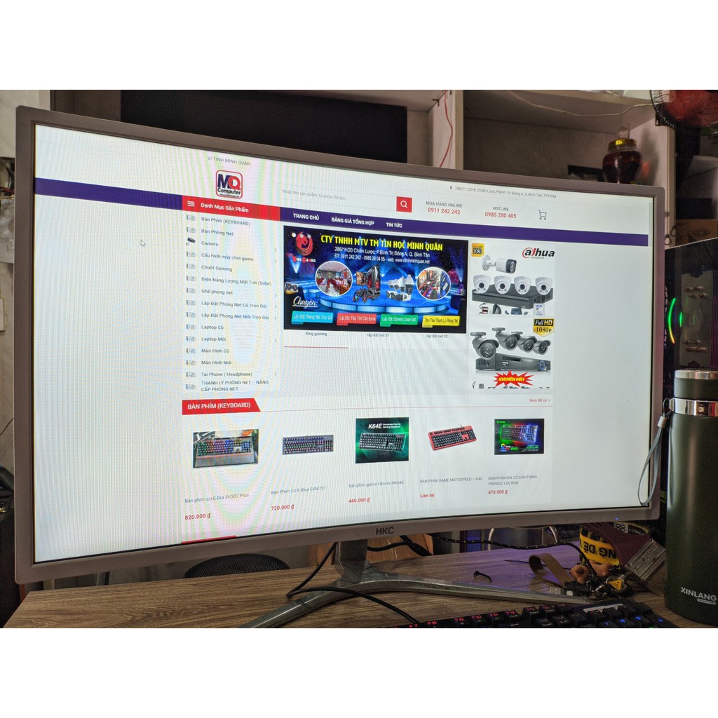 MÀN HÌNH HKC 32" CONG C320 PLUS (99%)