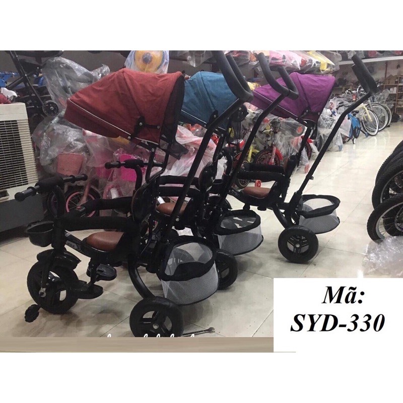 Xe 3 bánh đẩy trẻ em SYD