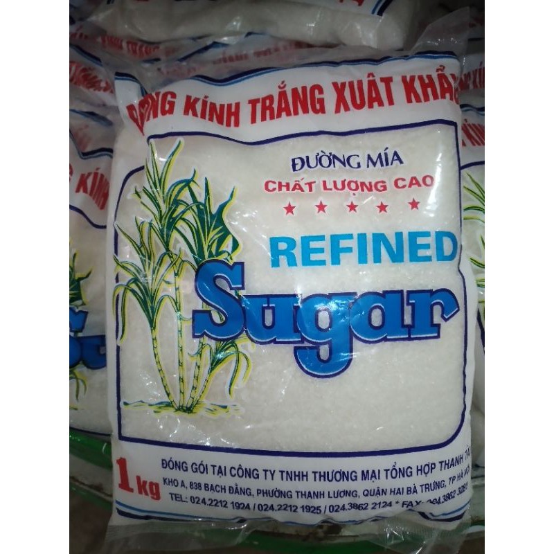 (DATE 2022) Đường kính trắng xuất khẩu 1kg