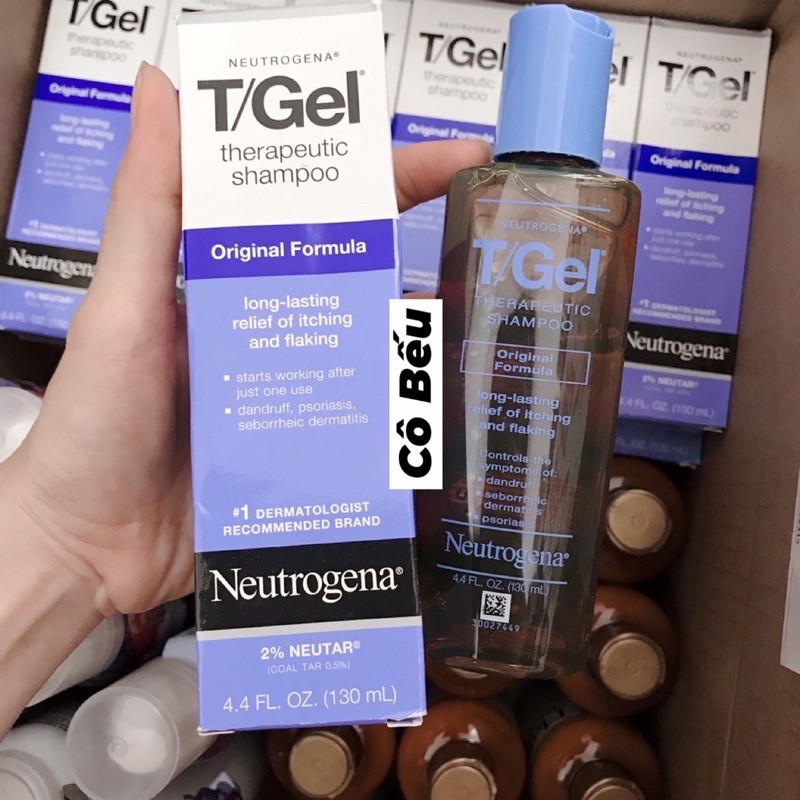 Dầu gội giảm gàu T Sal + T Gel Neutrogena Mỹ