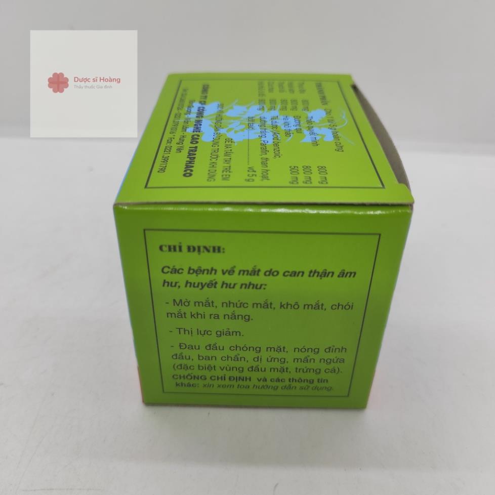 Viên Sáng Mắt Traphaco viên hoàn cứng