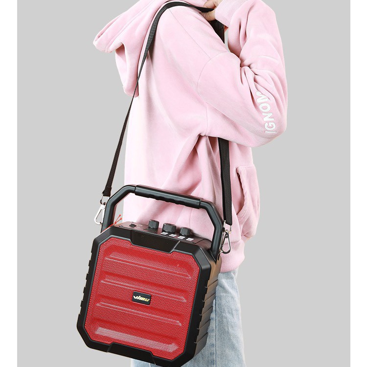 Loa karaoke bluetooth W-King ViMu K1 40W kèm micro, Loa karaoke mini công suất lớn chính hãng bảo hành 12 tháng