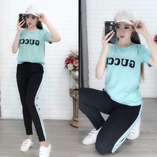Đồ bộ mặc nhà nữ chất thun cotton