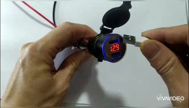 Tẩu sạc nhanh quick charge 3.0 cho ô tô xe hơi 2 cổng usb dùng nguồn 12v 24v | BigBuy360 - bigbuy360.vn