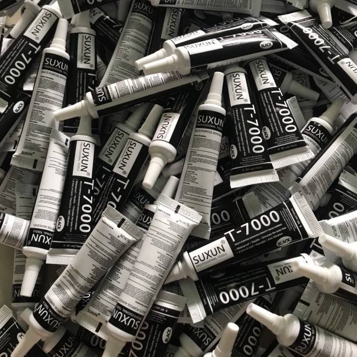 KEO DÁN ĐA NĂNG T-7000 15ML / dán viền màn hình, dán lưng điện thoại, linh kiện các loại đồ thủ công, keo màu đen