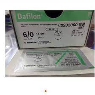 Chỉ phẫu thuật thẩm mỹ Dafilon 6/0 - Đức
