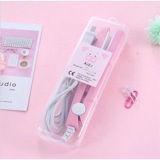  Máy ép tóc, uốn tóc, là ,duỗi tóc mini nhiều mẫu cute akt【TFX】