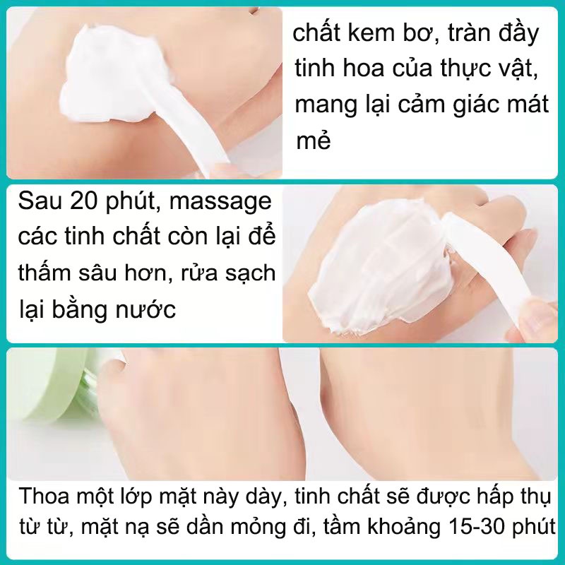 Mặt Nạ Ngủ HOUMAL, Dưỡng Ẩm Làm Trắng Da, Chống Lão Hóa Da, Làm Mờ Quầng Thâm Mắt - Mặt nạ cấp nước