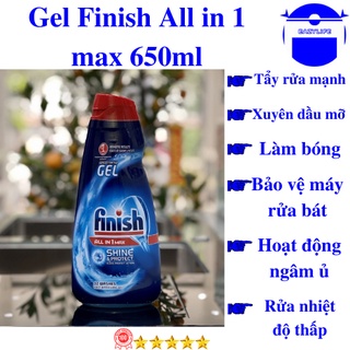 Gel finish all in 1 max 650ml
