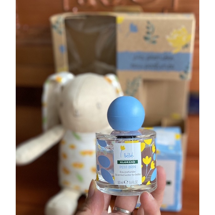 Set nước hoa Klorane bebe tặng kèm gấu bông cho bé
