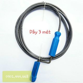 Dây thông cống 3M - Lò xo Thép không gỉ