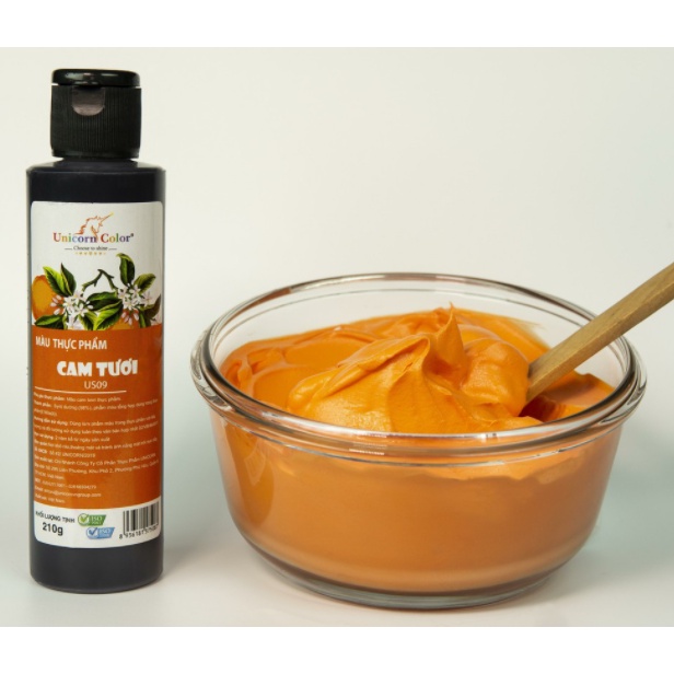 Màu Unicorn 210gr - Màu thực phẩm ăn được dùng để pha màu trang trí bánh kem,....